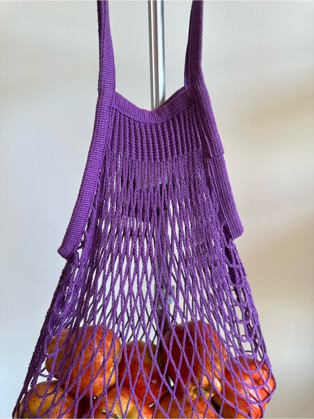 Purple Mesh Tote Bag – Authentic Filt made in France - Picture 5 of 5